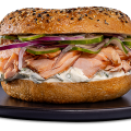 Smoked Salmon Bagel 