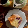 Bolo de Mirtilo com Iogurte sem Lactose