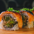Salmon belly roll 