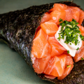 Temaki Salmão Fila