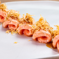 Sashimi Salmão Tataki