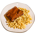 Half Pork Ribs & Mac&Cheese 
