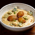 Risoto Gorgonzola e Cebola Caramelizada