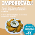 Combo Bolinho de Bacalhau