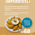 Combo Bolinho de Bacalhau