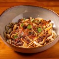 Fettuccine ao Molho Bolonhesa de Filé Mignon