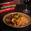 FREGOLA COM RAGU DE OSSOBUCO 