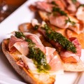 Bruschetta de Presunto Parma