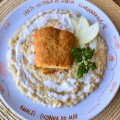 Peixe com Crosta de Amêndoas