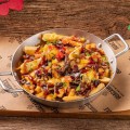 Papas Loucas com Carne Mexicana 