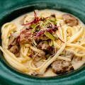 Fettuccine com Filet Mignon