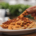 French Fries with Cheddar and Bacon