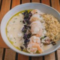 Risoto de Camarão com Bacon