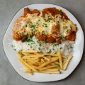 PARMEGIANA DE CAMARÃO 