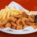 Camarão com Fritas 