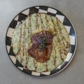 RISOTO DE GORGONZOLA COM FILET MIGNON