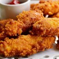 ISCAS DE FRANGO CROCANTE