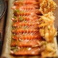 CARPACCIO DE SALMÃO TEMPURÁ 
